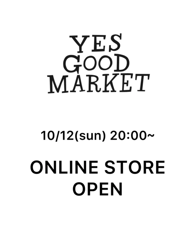 Yes Good Market 2026 | 「YES GOOD MARKET 2026」京都・岡崎公園にて
